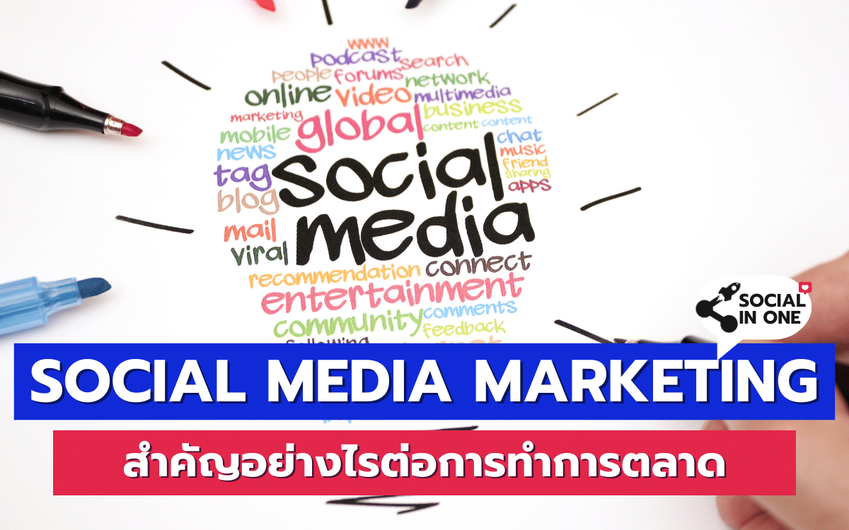 Social Media Marketing สำคัญอย่างไรต่อการทำการตลาด